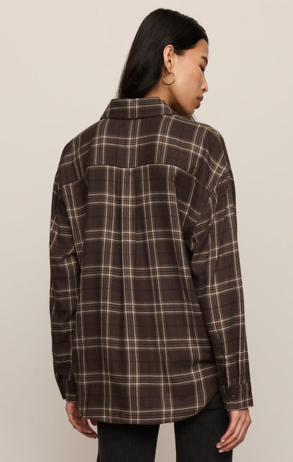 River Plaid Button Up
