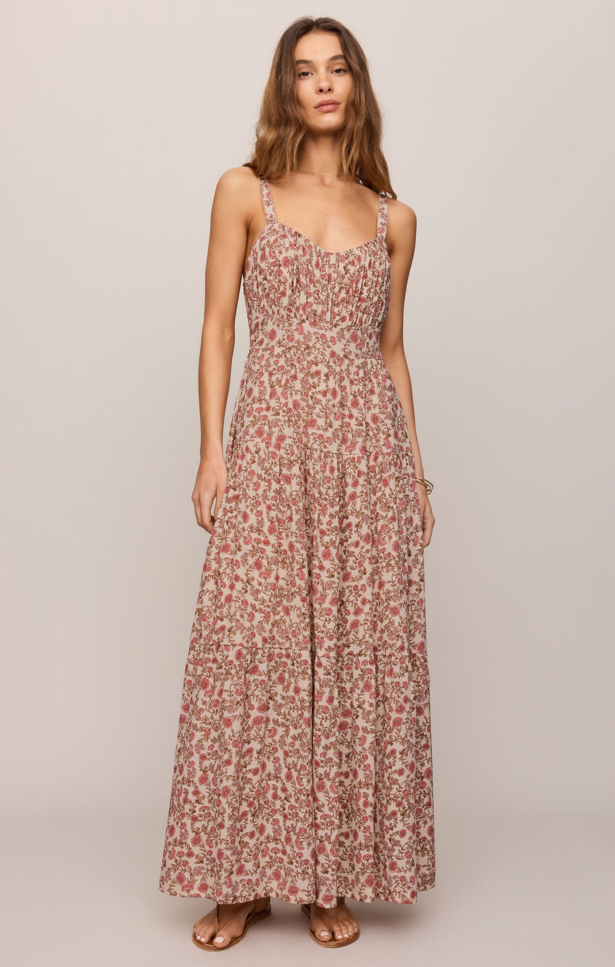 Mindy Floral Maxi