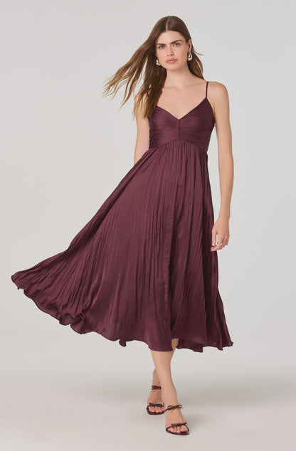 Maeve Pleated Midi