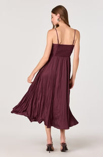 Maeve Pleated Midi