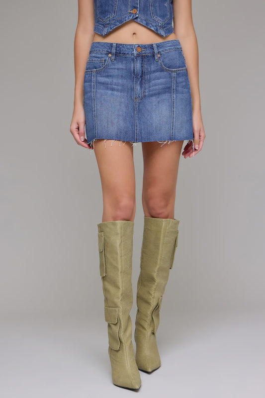 Hego HR Denim Skirt
