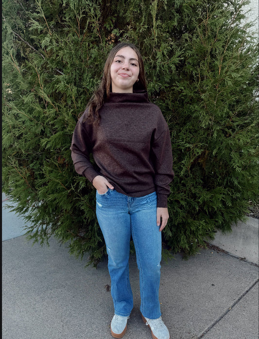Seana Mel Soft Knit Sweatshirt