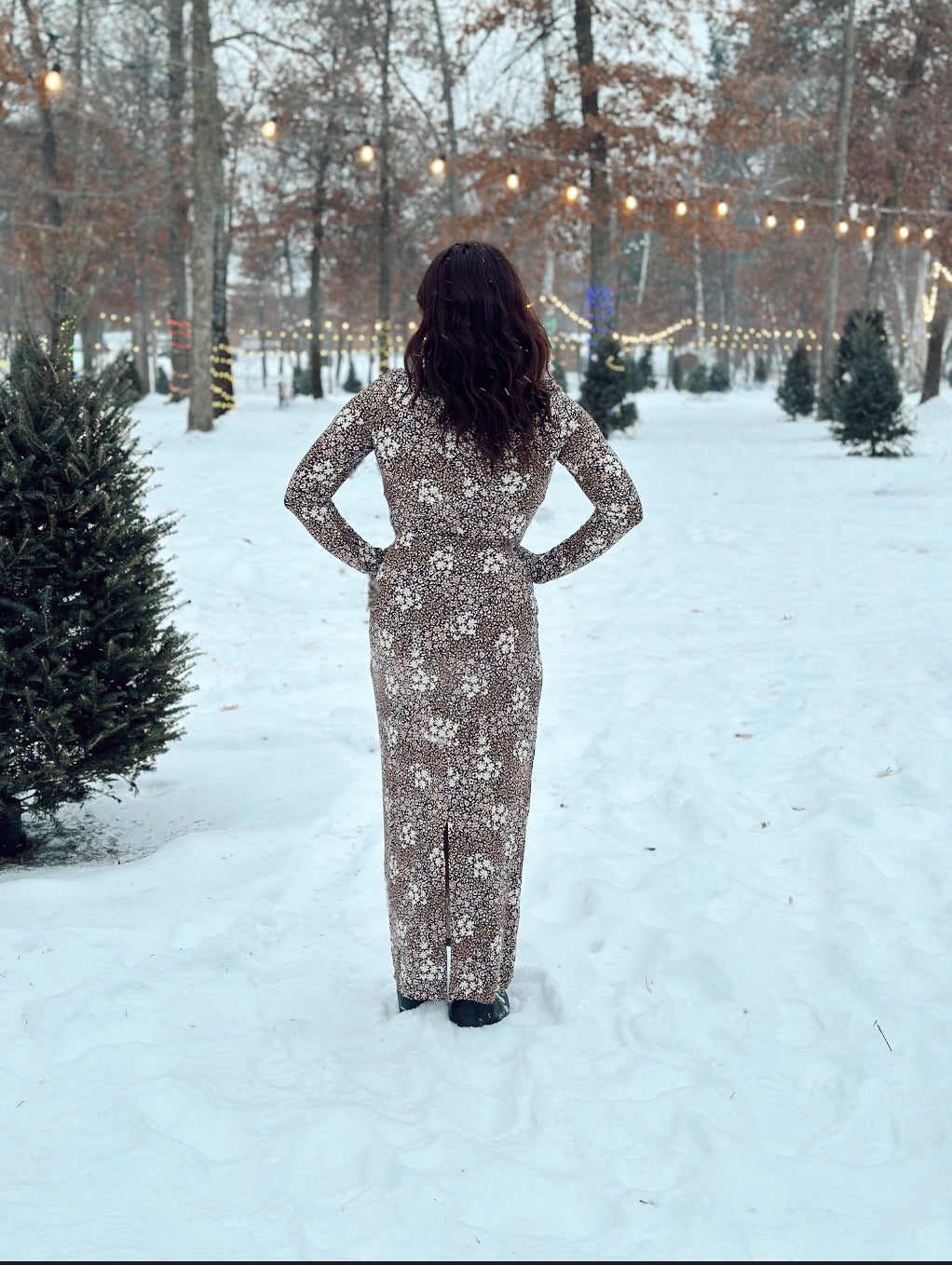 Exhale Floral Dress
