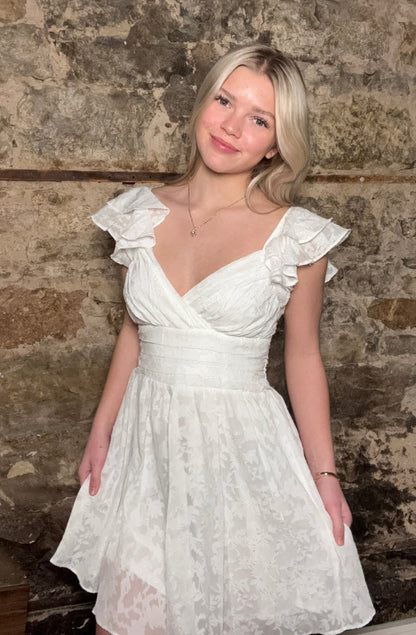 Cinzia Ruffle Dress