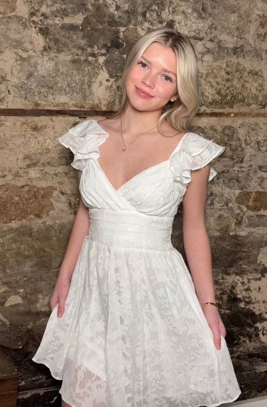 Cinzia Ruffle Dress