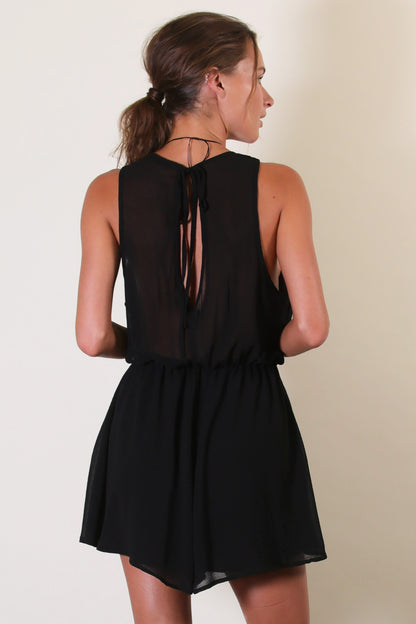Josephine Chiffon Romper
