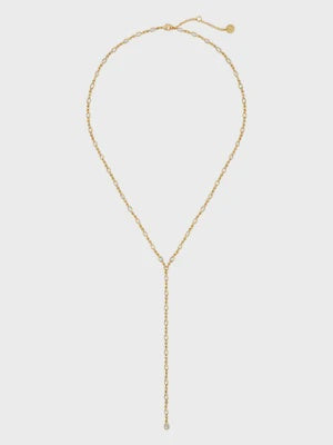 Portia Marquise Lariat Necklace