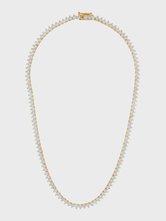 Quince Three Prong Necklace