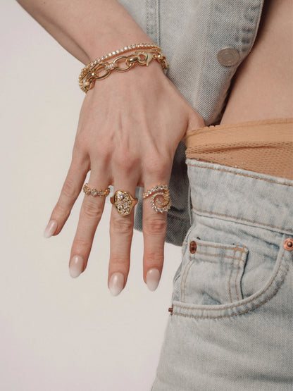 Renee Cluster Ring
