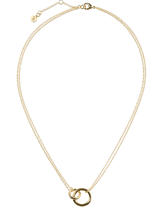 Blythe Interlocking Circle Necklace