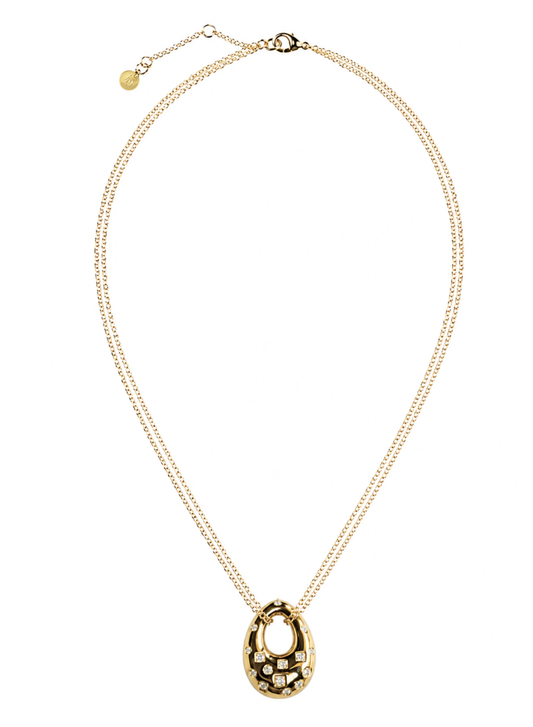 Kenn Double Chain Necklace