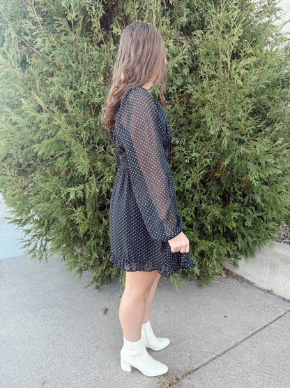 Tracy Long Sleeve Mini Dress