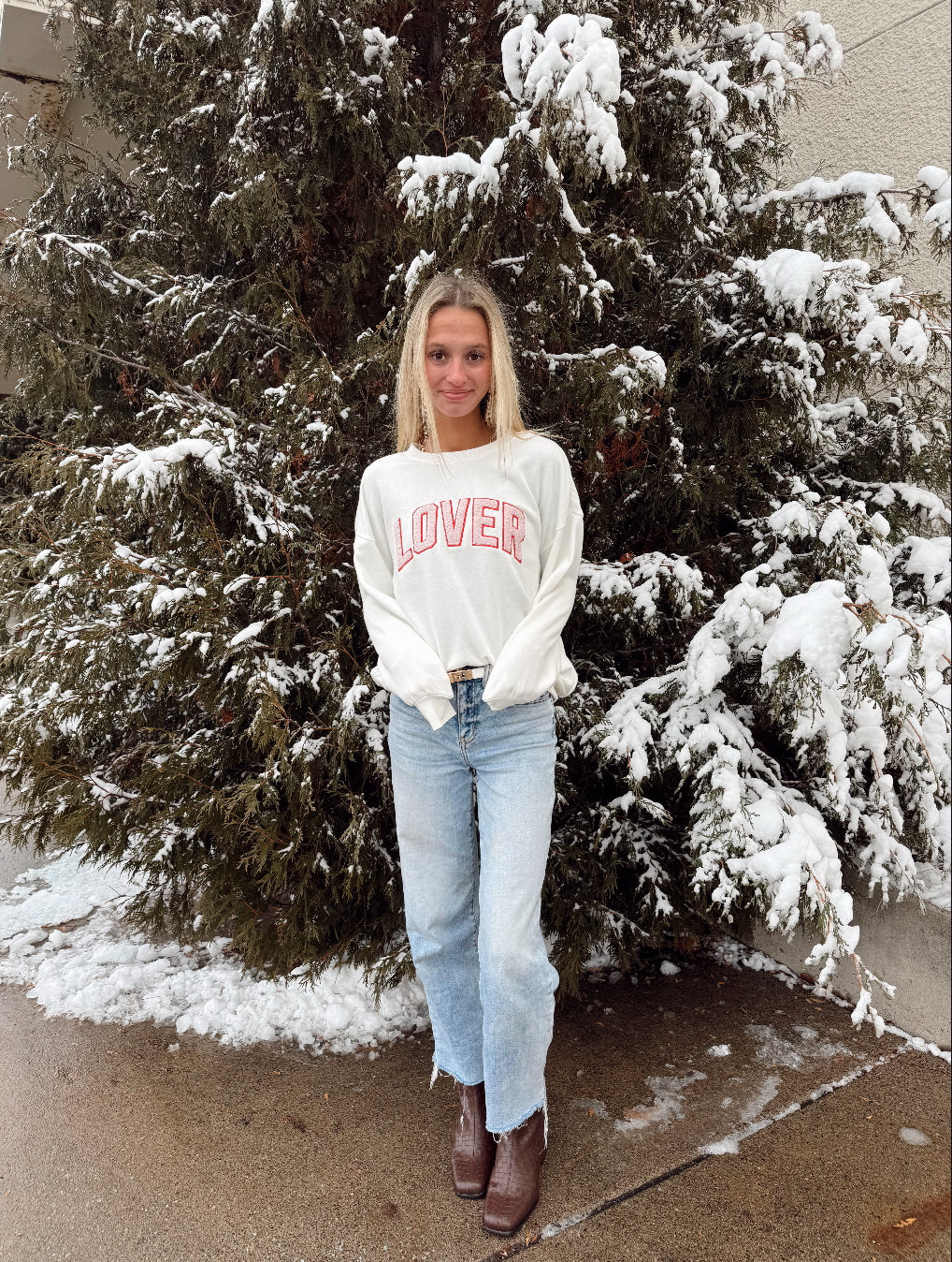Oversized Lover Sweatshirt