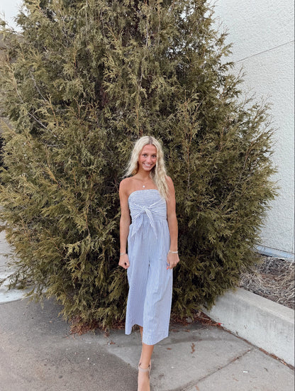 Elva Tie Front Jumpsuit