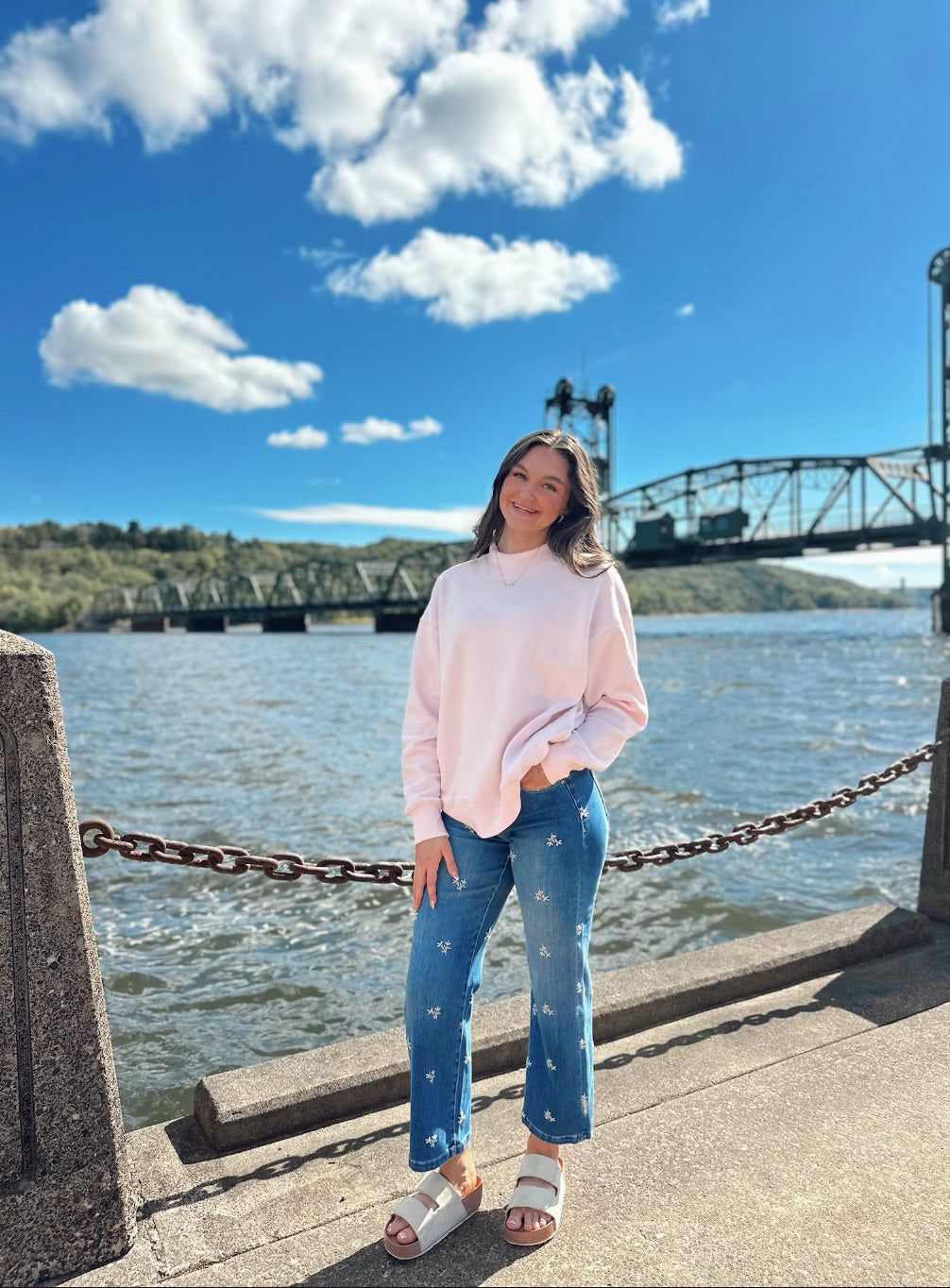 Bria Mockneck Sweatshirt