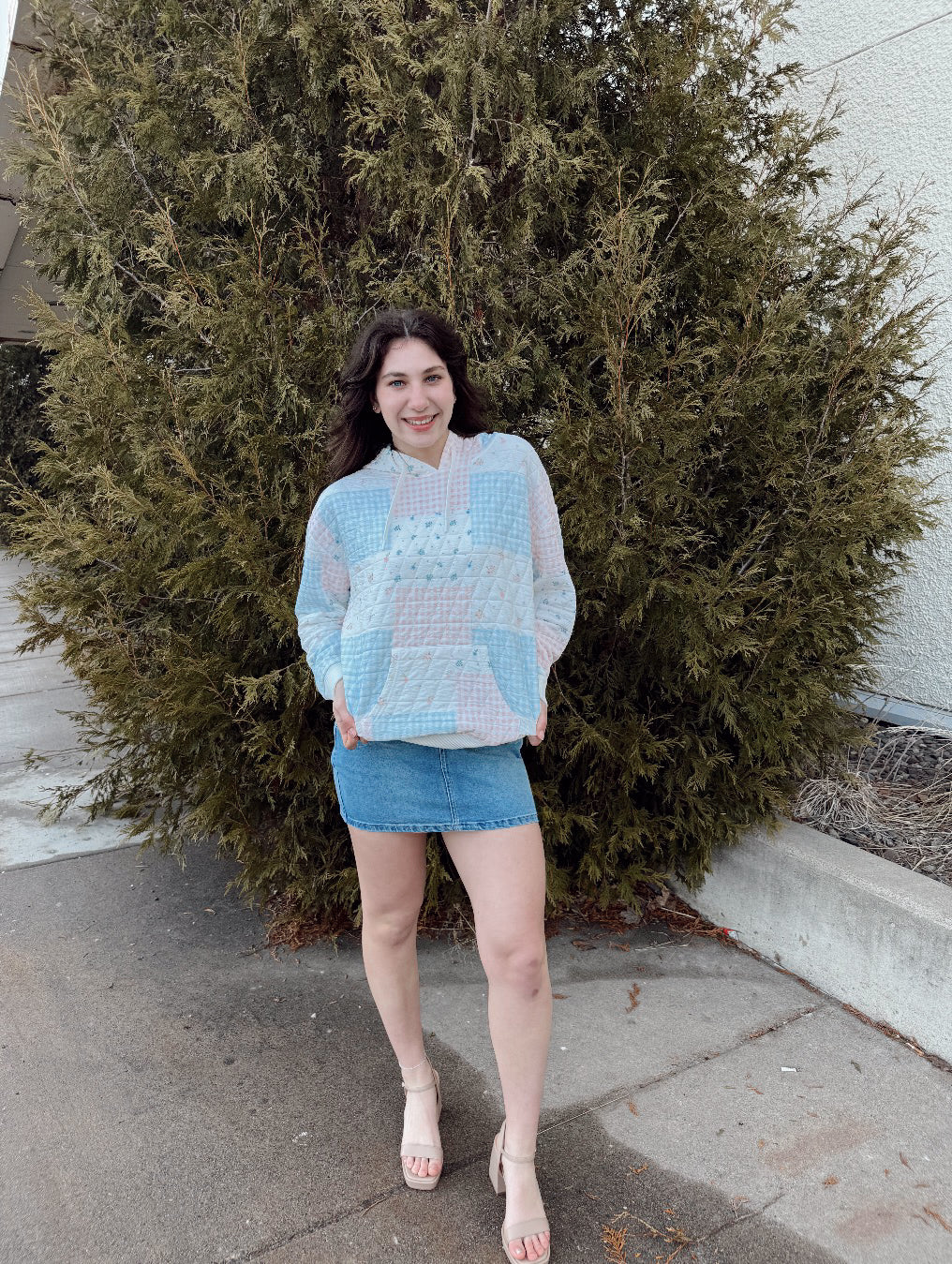 Minne Patchwork Hoodie