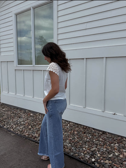 Salted Lace Short Sleeve