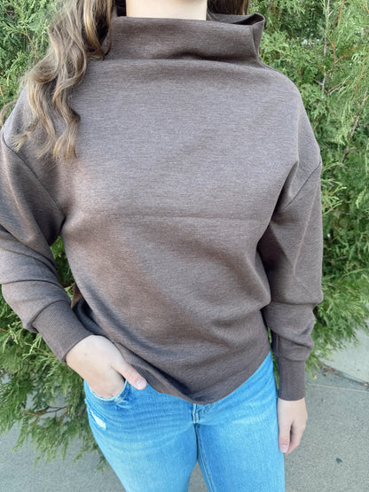 Seana Mel Soft Knit Sweatshirt