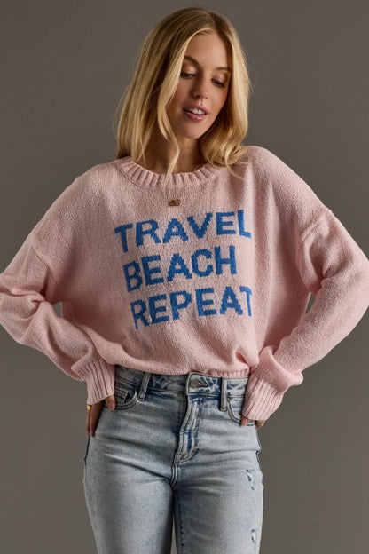 Travel Beach Repeat Sweater