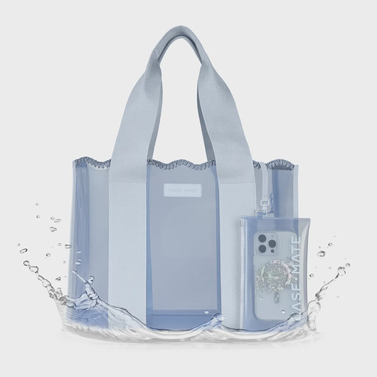 Crochet Wave Jelly Tote
