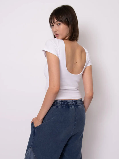 Brida Low Back Top