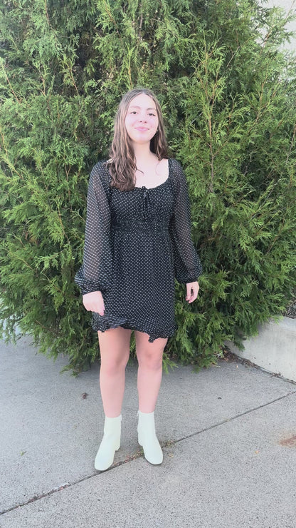 Tracy Long Sleeve Mini Dress