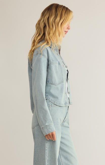 Denim All Day Cropped Jacket