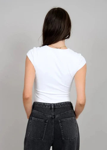Tiara Cap Sleeve Bodysuit
