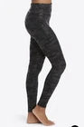 Faux Leather Camo Leggings