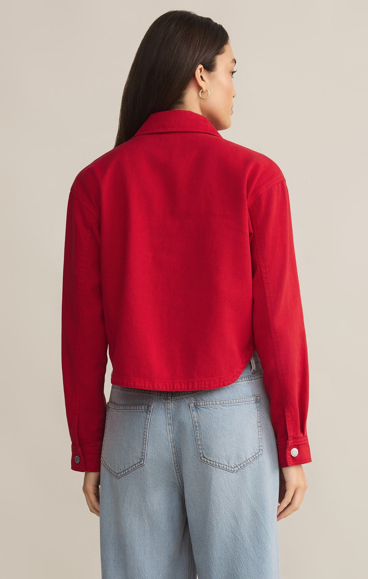 Denim All Day Cropped Jacket