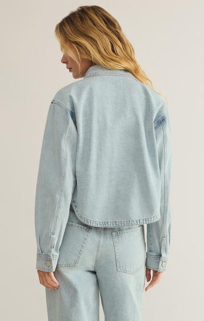 Denim All Day Cropped Jacket