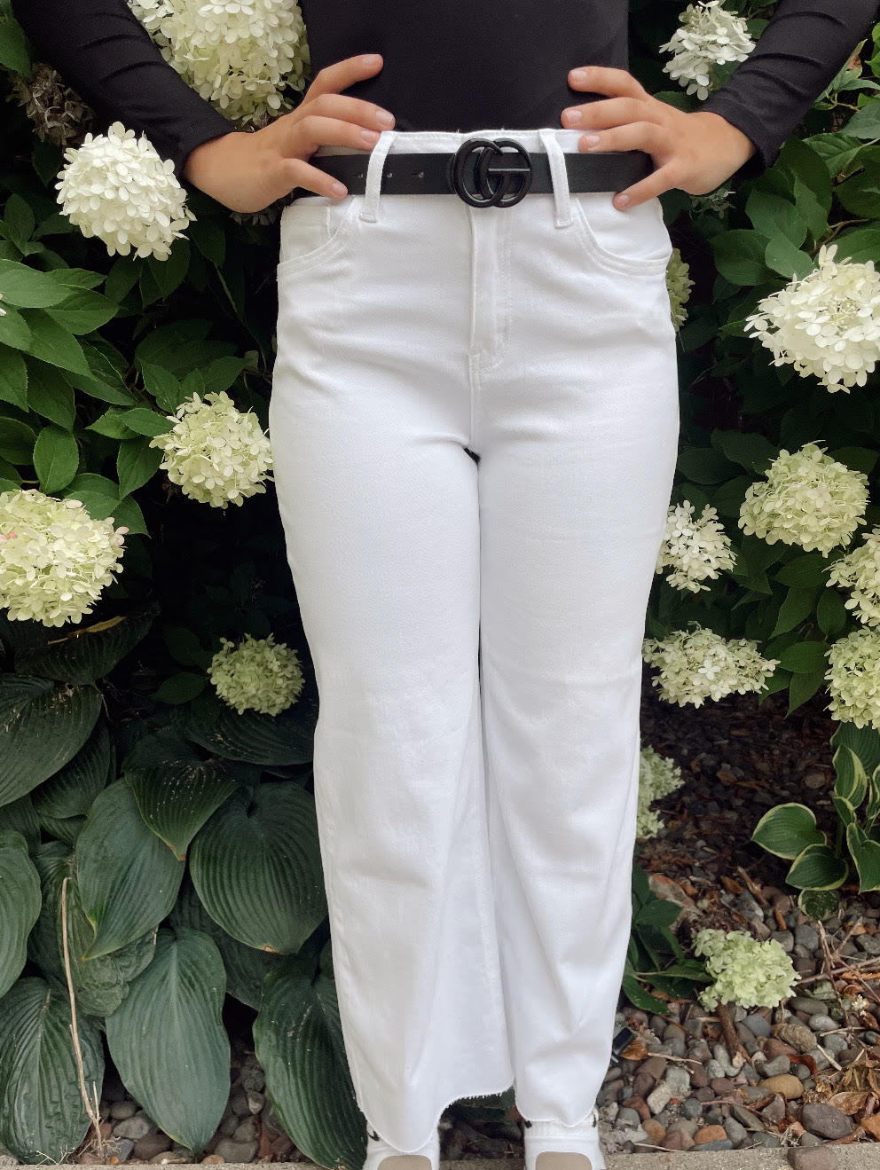 Heather  Crop Wide Leg