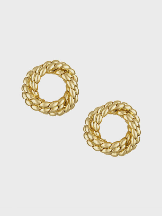 Perry Braided Knot Earring